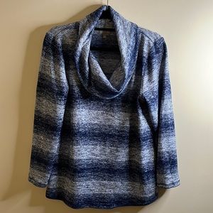 T by Talbots Cowl Neck Sweater | L